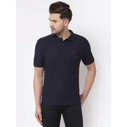 Red Tape Navy Cotton Regular Fit Polo T-Shirt-picture-21