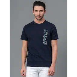 Red Tape Navy Cotton Regular Fit Printed T-Shirt-picture-27
