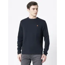 Red Tape Navy Cotton Regular Fit T-Shirt-picture-24