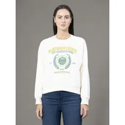 Red Tape Off White Loose Fit Printed Sweatshirt-picture-37