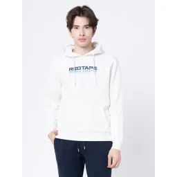 Red Tape Off White Regular Fit Graphic Hoodie-picture-22