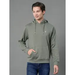 Red Tape Olive Regular Fit Hooded Sweatshirt-image-24