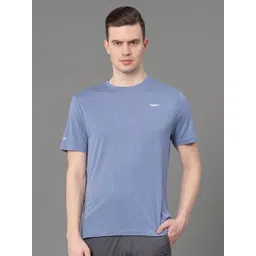 Red Tape Round Neck Short Sleeves Brand Logo Printed Regular Fit Stretchable T-shirt-picture-26