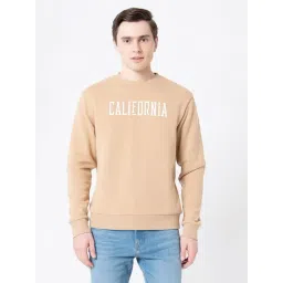 Red Tape Sand Regular Fit Graphic Print Sweatshirt-picture-23