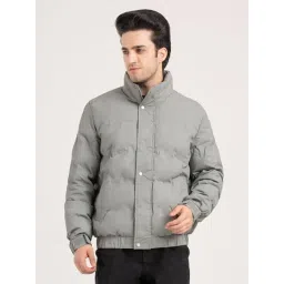 Red Tape Slate Grey Polyester Solid Regular Fit Padded Jacket-picture-16