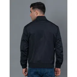 Red Tape Stand Collar Bomber Jacket image 3