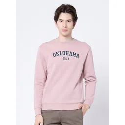 Red Tape Typography Printed Pullover-picture-32