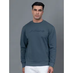 Red Tape Typography Printed Sweatshirt-picture-30