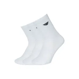 Red Tape White Full-Length Socks Pair of 3 - L-picture-30