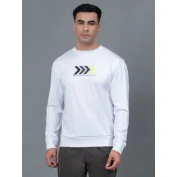 Red Tape White Regular Fit Graphic Sweatshirt-picture-25