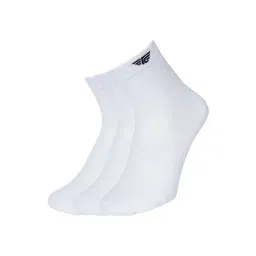 Red Tape White Textured Medium Ankle Length Socks -Set of 3-picture-27