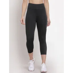Red Tape Women Black Solid Sports Tights-image-27