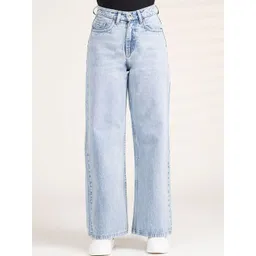 Red Tape Women Flared Mid-Rise Light Fade Jeans-picture-52