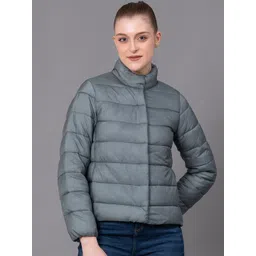 Red Tape Women Nylon Women Solid Padded Jacket-picture-37