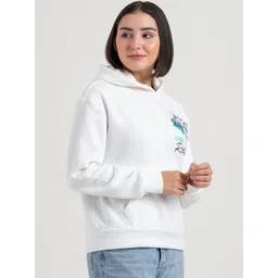 Red Tape Women Printed Hooded Sweatshirt-picture-13