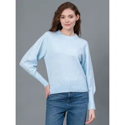 Red Tape Women Solid Knitted Pullover-picture-55