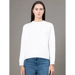 Red Tape Women Solid Round Neck Long Sleeves Pullover-picture-49