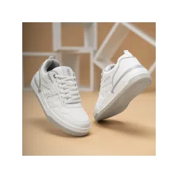 Red Tape Women Solid White & Grey Sneakers-picture-26