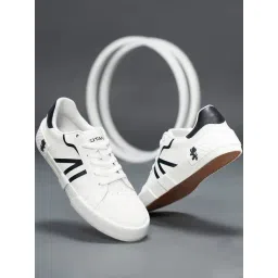 Red Tape Women's Hustle Collection White & Black Sneakers-picture-36