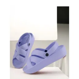 Red Tape Women's Lavender Back strap Sandals-picture-22