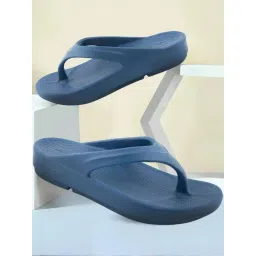 Red Tape Women's Navy Flip Flops-picture-34