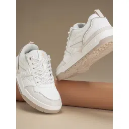 Red Tape Women's Slam Dunk Classics White Casual Sneakers-picture-27
