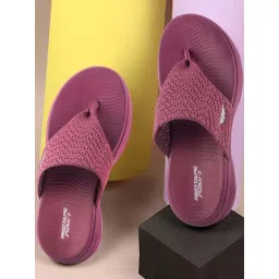 Red Tape Women's Wine Flip Flops-picture-29