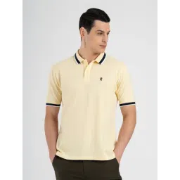 Red Tape Yellow Regular Fit Polo T-Shirt-picture-16