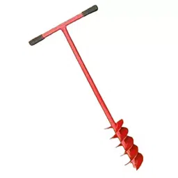 REDBUILD 76.2 mm (3 Inch)  Manual Earth Auger Hole Digger with Long Blade-picture-11