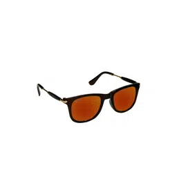 REDEX Unisex Orange Lens & Black Wayfarer Sunglasses with-picture-35
