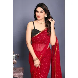 redfish Printed Daily Wear Chiffon Saree-picture-15