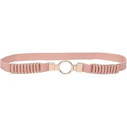redhorns Waist Belt for Women Dresses O-Ring Design Slim Elastic Ladies Belt for Saree, Jeans Belt for Casual Fomal Party Fits On 30-40 Inches Waist Size (LD176)-picture-53