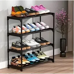 RedKart Shoe Rack with Shelf | Foldable Plastic Shoe Rack with Shelves for Bedroom, Entryway & Living Room | Multipurpose Footwear Stand for Home (4 Shelf)-picture-32