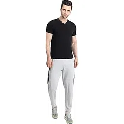 redluv Trackpants Lower Gym & Sports For Men's Poly Cotton Regular Fit Track Pants Pre-winter Wear With Two Side Zipper Pockets And Unique Design For Maximum Style & Comfort - Everyday Use Lowers For Men.-picture-36