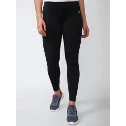 Reebok Black Mid Rise Sports Tights-picture-32