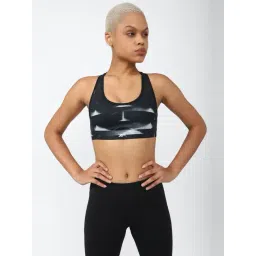 Reebok Black Printed Sports Bra-picture-31