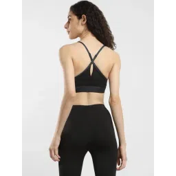 Reebok Black Printed Sports Bra image 2