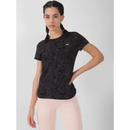 Reebok Black Printed Sports T-Shirt-picture-33