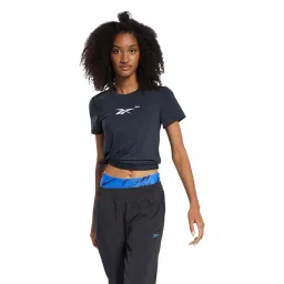 Reebok Black Printed Tsr Ss Ac Tee-picture-11