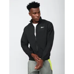 Reebok Black Regular Fit Jacket-picture-20