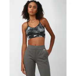 Reebok Black Regular Fit Printed Sports Bra-picture-37