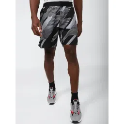 Reebok Black Regular Fit Printed Sports Shorts-picture-17