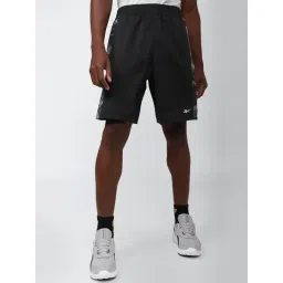 Reebok Black Regular Fit Printed Sports Shorts-picture-15