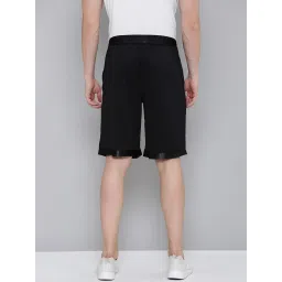 Reebok Black Regular Fit Printed Sports Shorts image 2