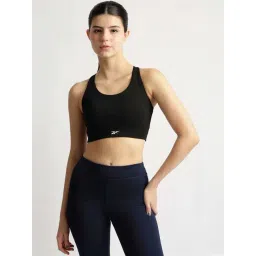 Reebok Black Regular Fit Sports Bra-picture-11