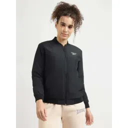 Reebok Black Regular Fit Sports Jacket-picture-28