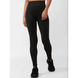 Reebok Black Regular Fit Sports Tights-picture-11