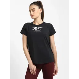 Reebok Black Ts Run Ac Tee - Run Gr-picture-42