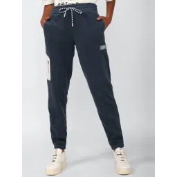 Reebok Blue Mid Rise Joggers-picture-41