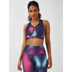 Reebok Blue Printed Sports Bra-picture-41